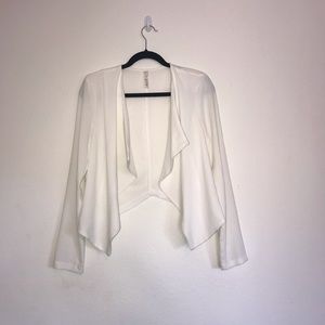 Cream colored light blazer